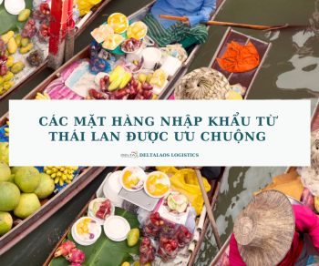 Các mặt hàng nhập khẩu từ Thái Lan được ưu chuộng hiện nay