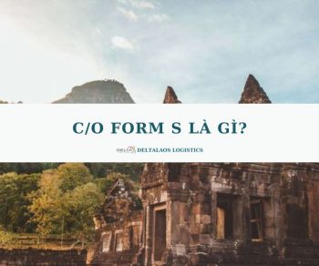 C/O Form S là gì? Quy trình xin cấp C/O Form S