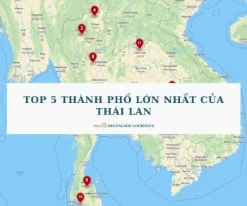 Top 5 thành phố lớn nhất của Thái Lan