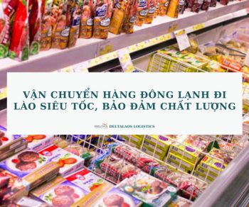 Vận chuyển hàng đông lạnh đi Lào siêu tốc, bảo đảm chất lượng