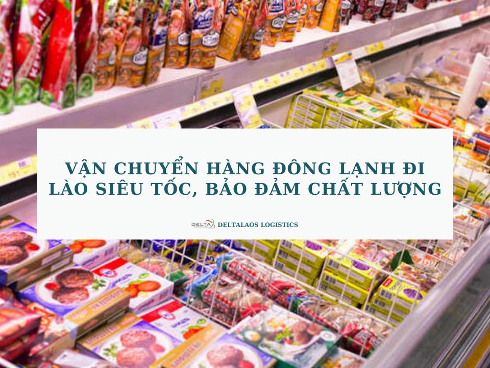 Vận chuyển hàng đông lạnh đi Lào siêu tốc, bảo đảm chất lượng